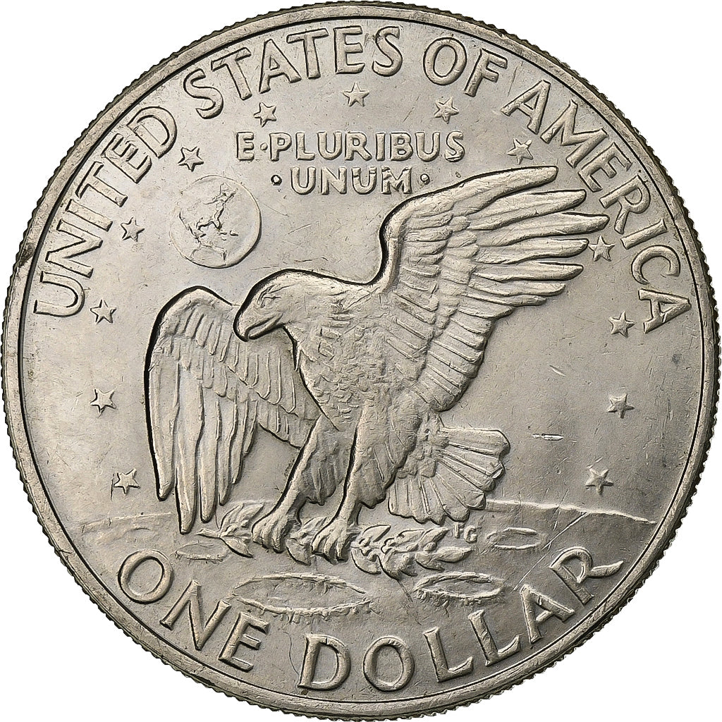 Estados Unidos da América, Dollar, Eisenhower Dollar, 1972, Denver, Cobre