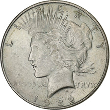 Estados Unidos, Dollar, Peace Dollar, 1922, Philadelphia, Plata, MBC+, KM:150