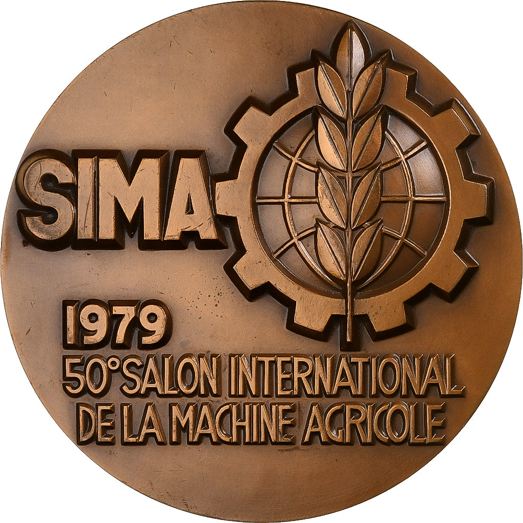França, medalha, 50è salon international de la machine agricole, 1979, Bronze