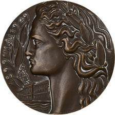 France, Medal, Cinquantenaire du syndicat des ouvriers des monnaies et