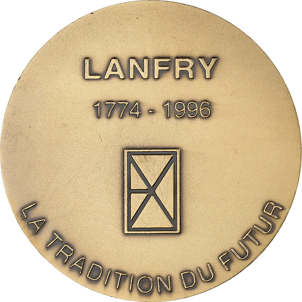 Frankrijk, Medaille, Lanfry, La tradition du futur, 1996, Bronzen, Pichard, PR