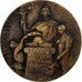 Frankreich, Medaille, Aux Maitres Morts pour la France, Trouville, 1918, Bronze