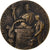 Francia, medalla, Aux Maitres Morts pour la France, Trouville, 1918, Bronce, MBC