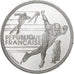 França, 100 Francs, Albertville - Patinage de vitesse, 1990, MDP, Prata