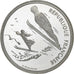 Francia, 100 Francs, Albertville - Saut à ski, 1991, MDP, Argento, SPL, KM:995