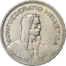 Schweiz, 5 Francs, 1954, Bern, Silber, VZ, KM:40