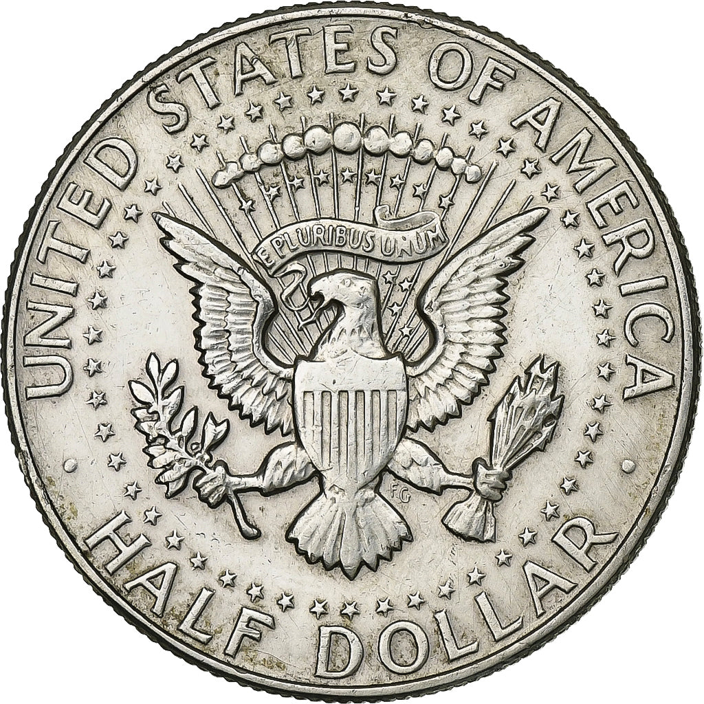 États-Unis, Half Dollar, Kennedy, 1967, U.S. Mint, Argent, SUP, KM:202a
