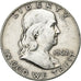 États-Unis, Half Dollar, Franklin, 1962, Denver, Argent, TTB+, KM:199