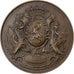 Francja, medal, Ville de Valenciennes, 1976, Brązowy, Lemoine, AU(55-58)