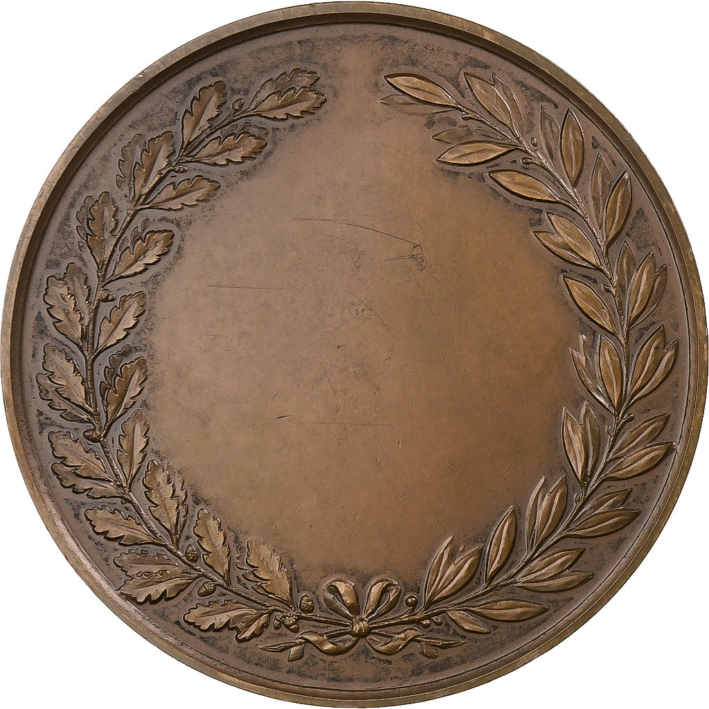 Francja, medal, Ville de Valenciennes, 1976, Brązowy, Lemoine, AU(55-58)