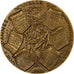 Francia, medalla, Calendrier, Nouvelle Année, 1978, Bronce, Tschudin, SC
