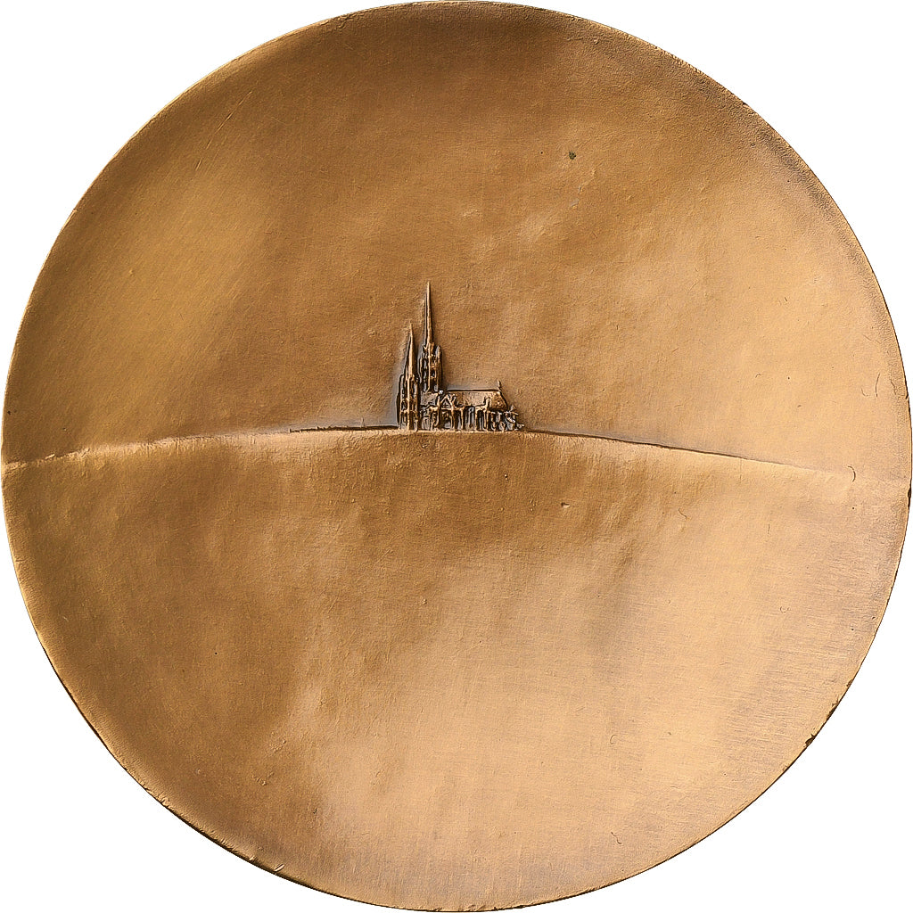 França, medalha, La Beauce, 1987, Bronze, MS(63)