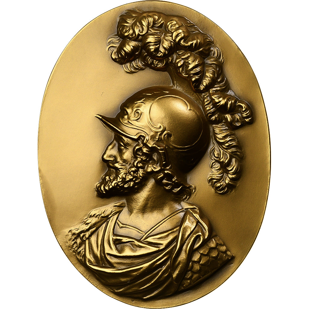 France, Medal, Henri IV, Bronze Florentin, MS(63)