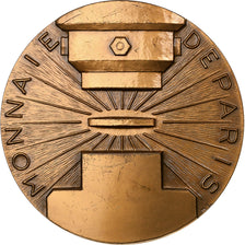 Frankreich, Medaille, Monnaie de Paris, 1980, Bronze, Leognany, VZ