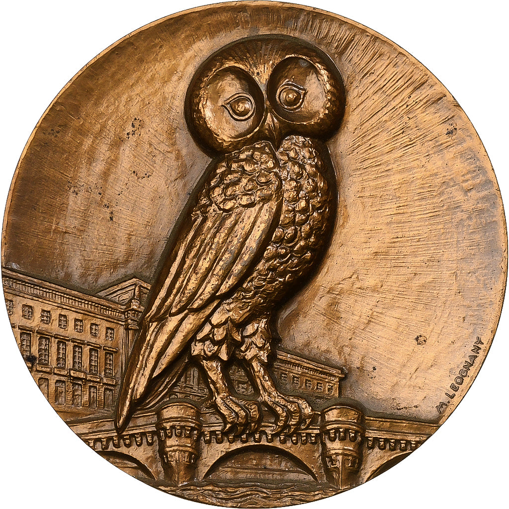 Frankreich, Medaille, Monnaie de Paris, 1980, Bronze, Leognany, VZ