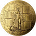 France, Medal, Calendrier, Nouvelle Année, Ariane, Thésée, 1979, Bronze