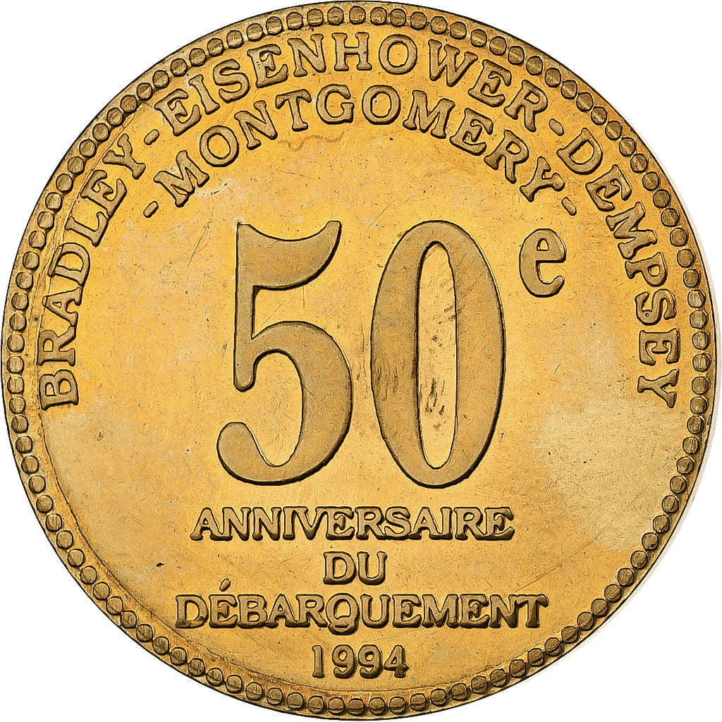 Francja, medal, 50ème Anniversaire des Débarquements, Ministère de la