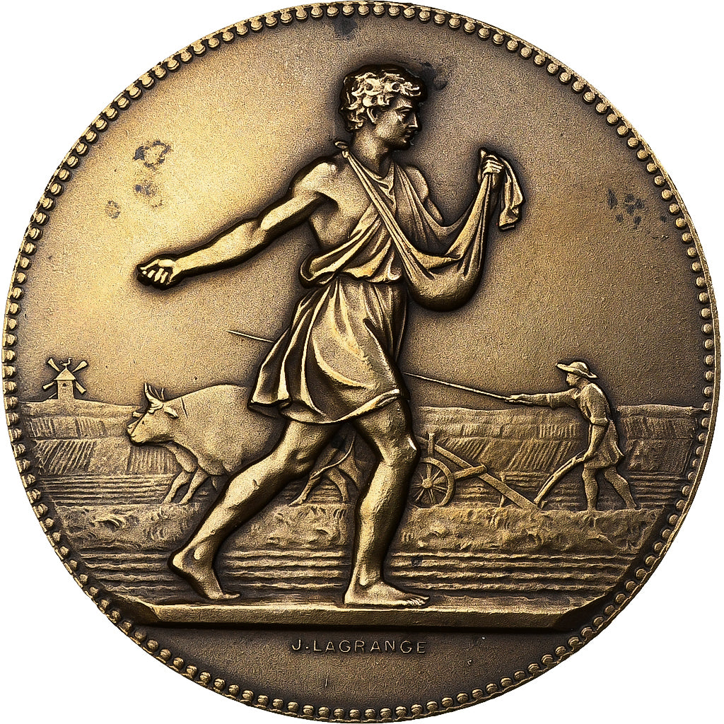 Francia, medalla, Ministère de l'Agriculture, Associations Agricoles, Bronce