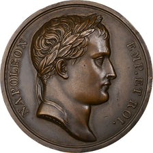 Francia, medalla, Napoléon Empereur et Roi, Bronce, Andrieu, EBC