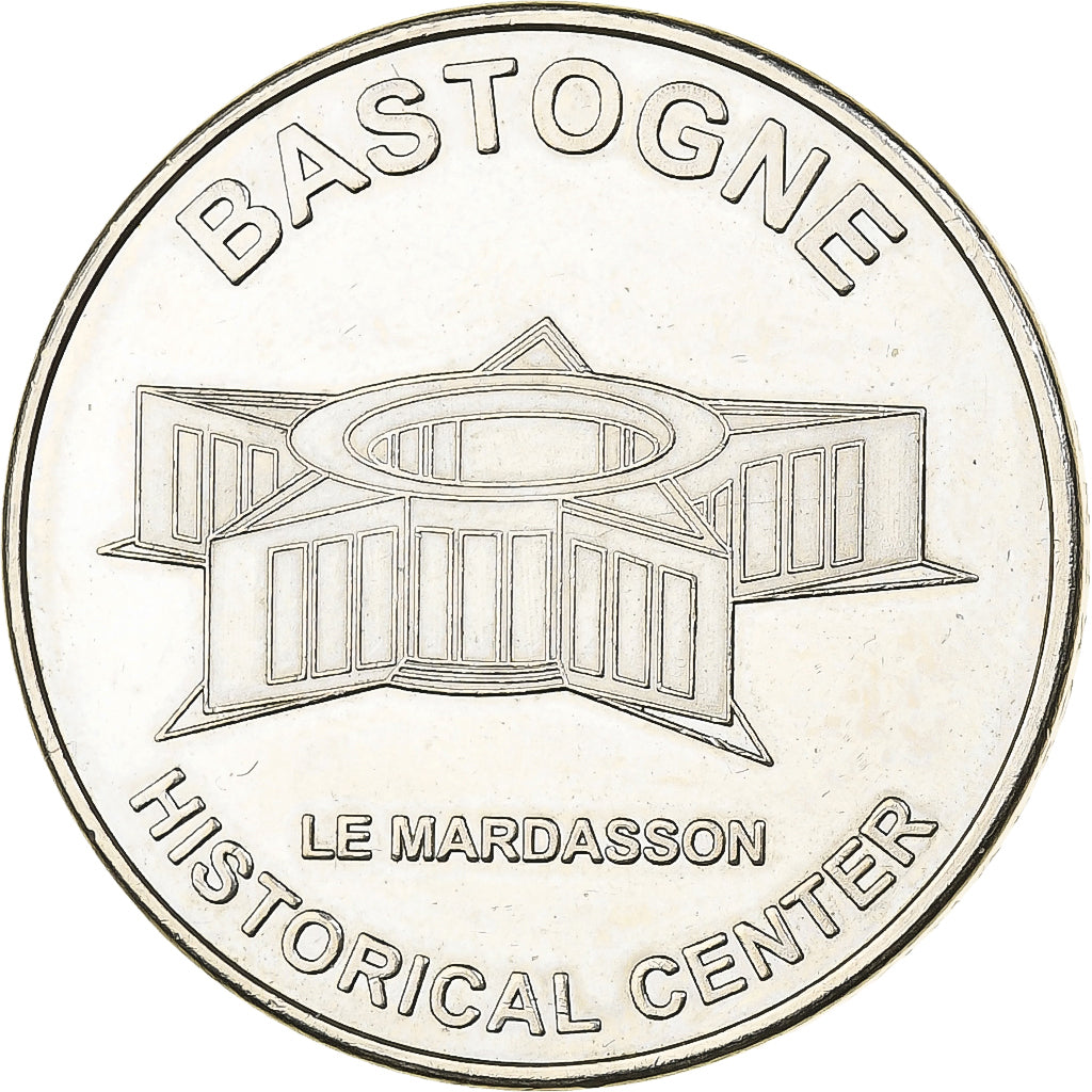 Belgio, medaglia, Bastogne - Historical center, Rame-nichel, SPL