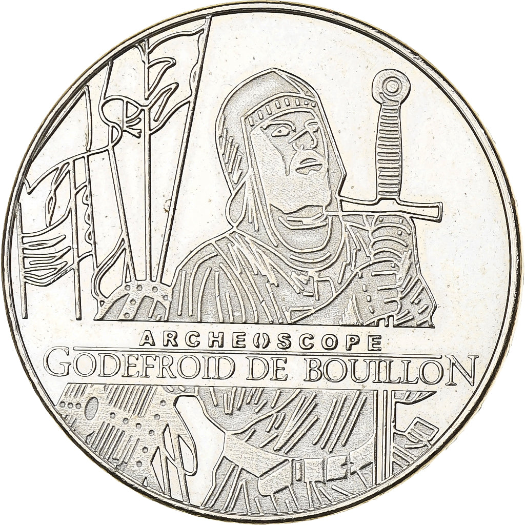 Bélgica, medalha, Archeoscope - Belgian Heritage, Cobre-níquel, AU(55-58)