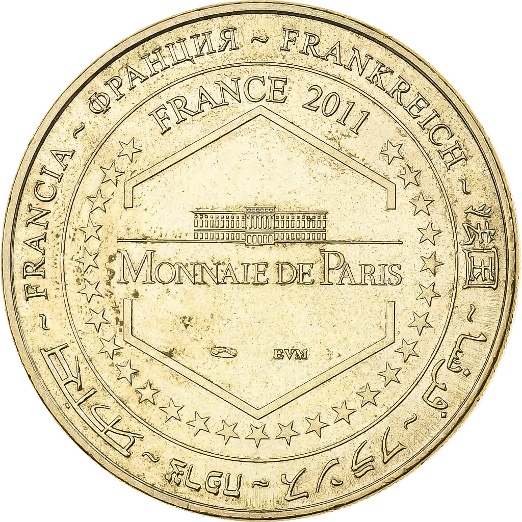 Frankreich, betaalpenning, Douaumont - Ossuaire n° 10, 2011, Copper-nickel
