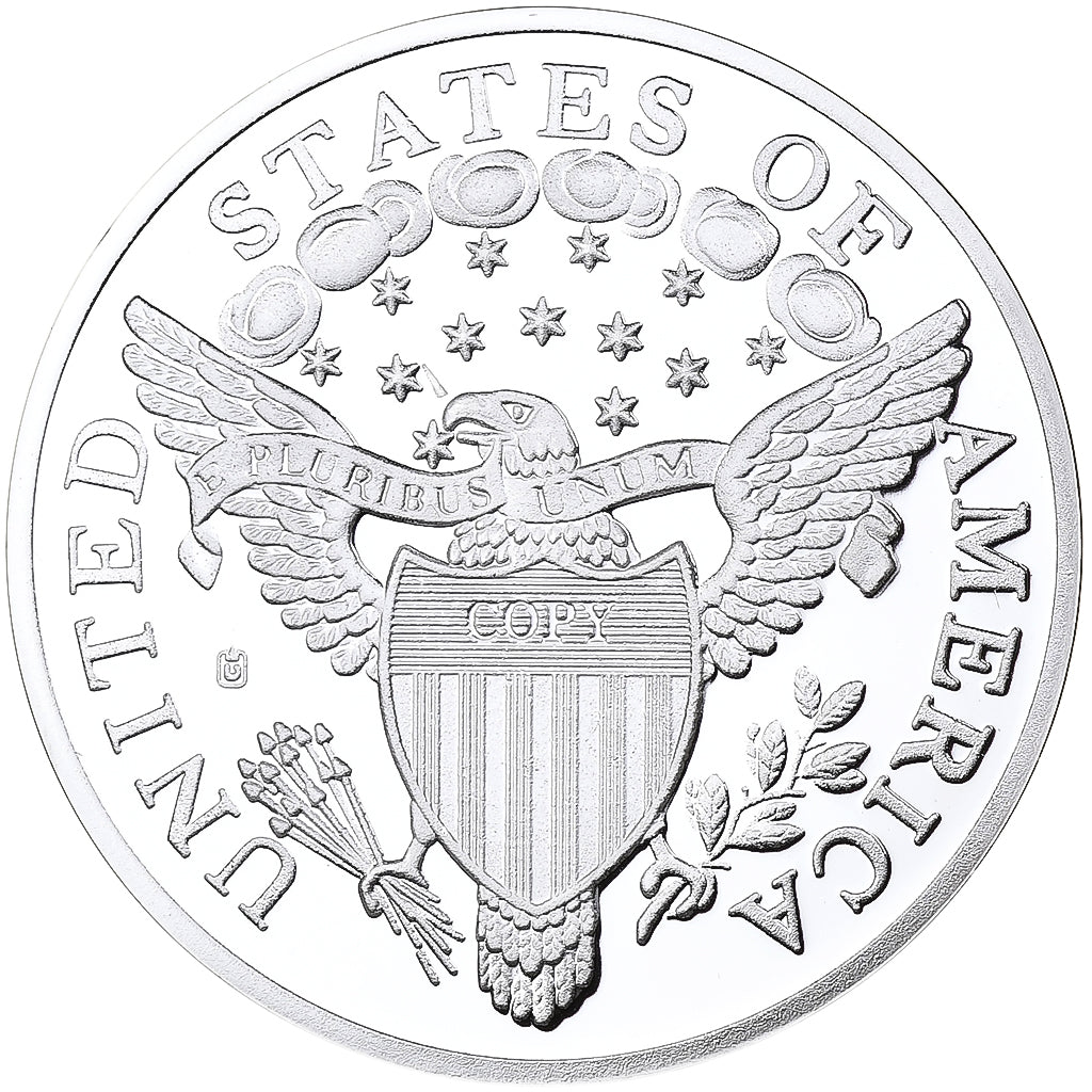 United States of America, Medal, Reproduction Silver Dollar Liberty