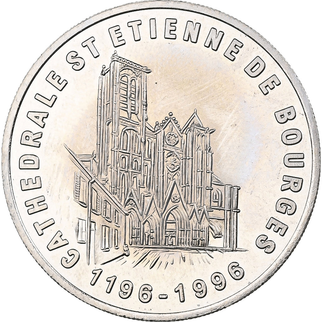 Frankreich, Medaille, 1,5 Euro - Printemps de Bourges, 1996, Kupfer-Nickel, VZ