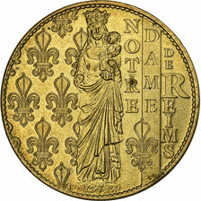 France, Token, Cathédrale Notre Dame de Reims, Copper-nickel Aluminium