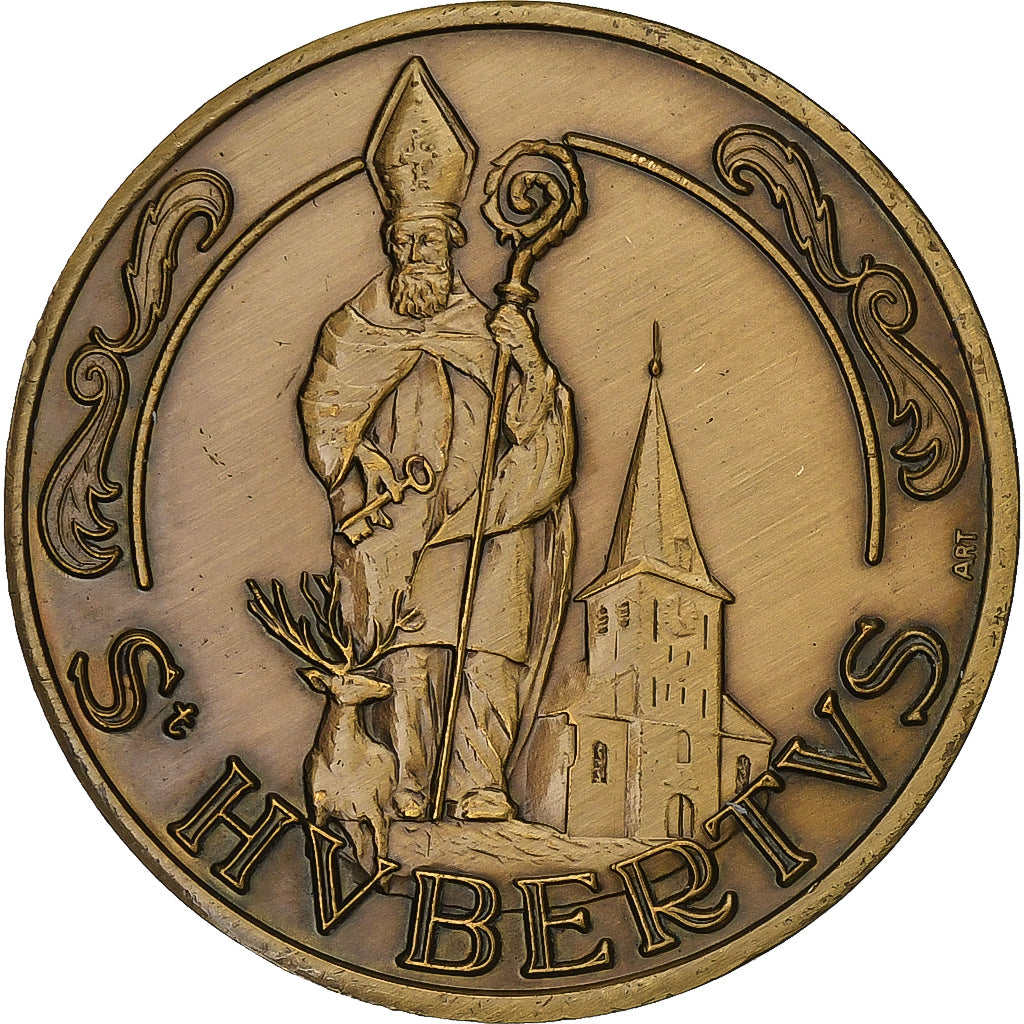 Belgique, Jeton, 100 Steen - Elewyt, 1982, Bronze, SUP