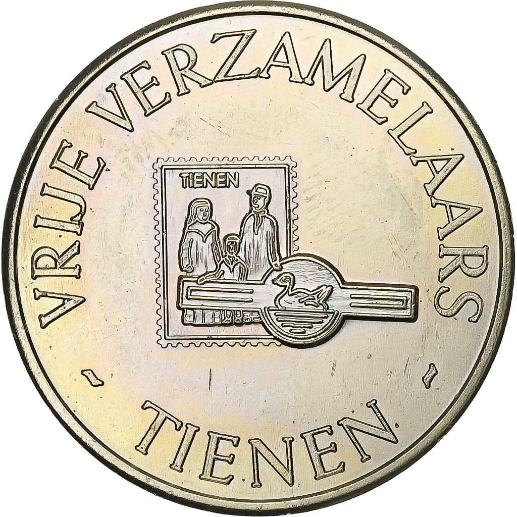 Bélgica, Token, 100 Kweikers - Tienen, 1981, Níquel, AU(55-58)