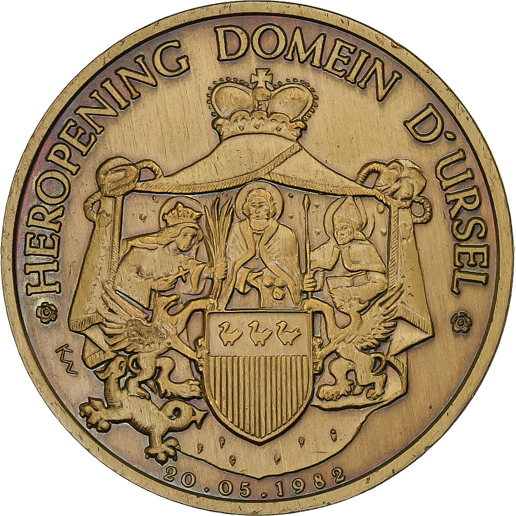 Belgique, Jeton, Hingene 1 Duc, 1982, Bronze, SUP