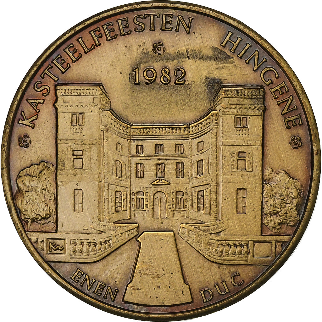Belgique, Jeton, Hingene 1 Duc, 1982, Bronze, SUP
