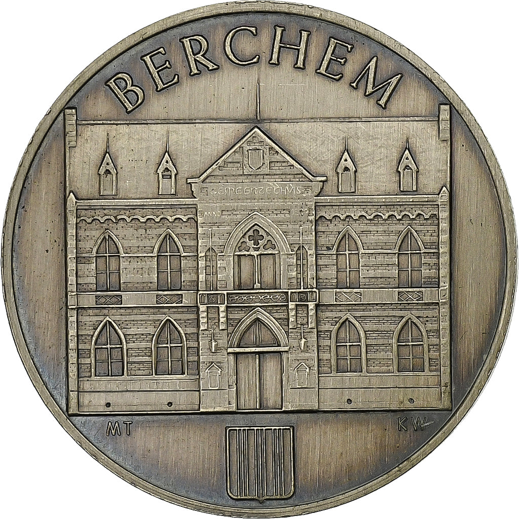Belgique, Jeton, 1 Dukaton - Berchem, 1983, Nickel-Cuivre, SPL