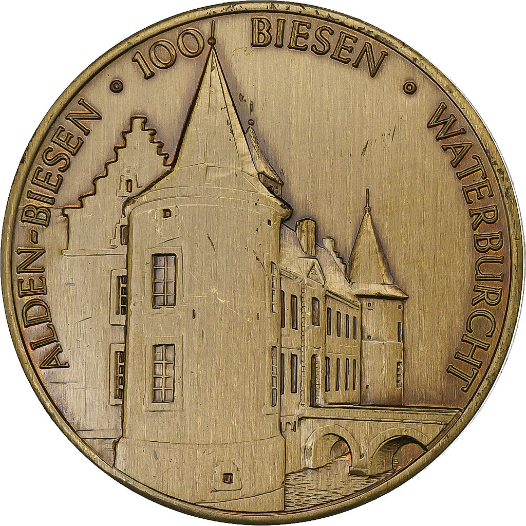 Bélgica, zeton, 100 Biesen - Waterburcht, Bronce, EBC