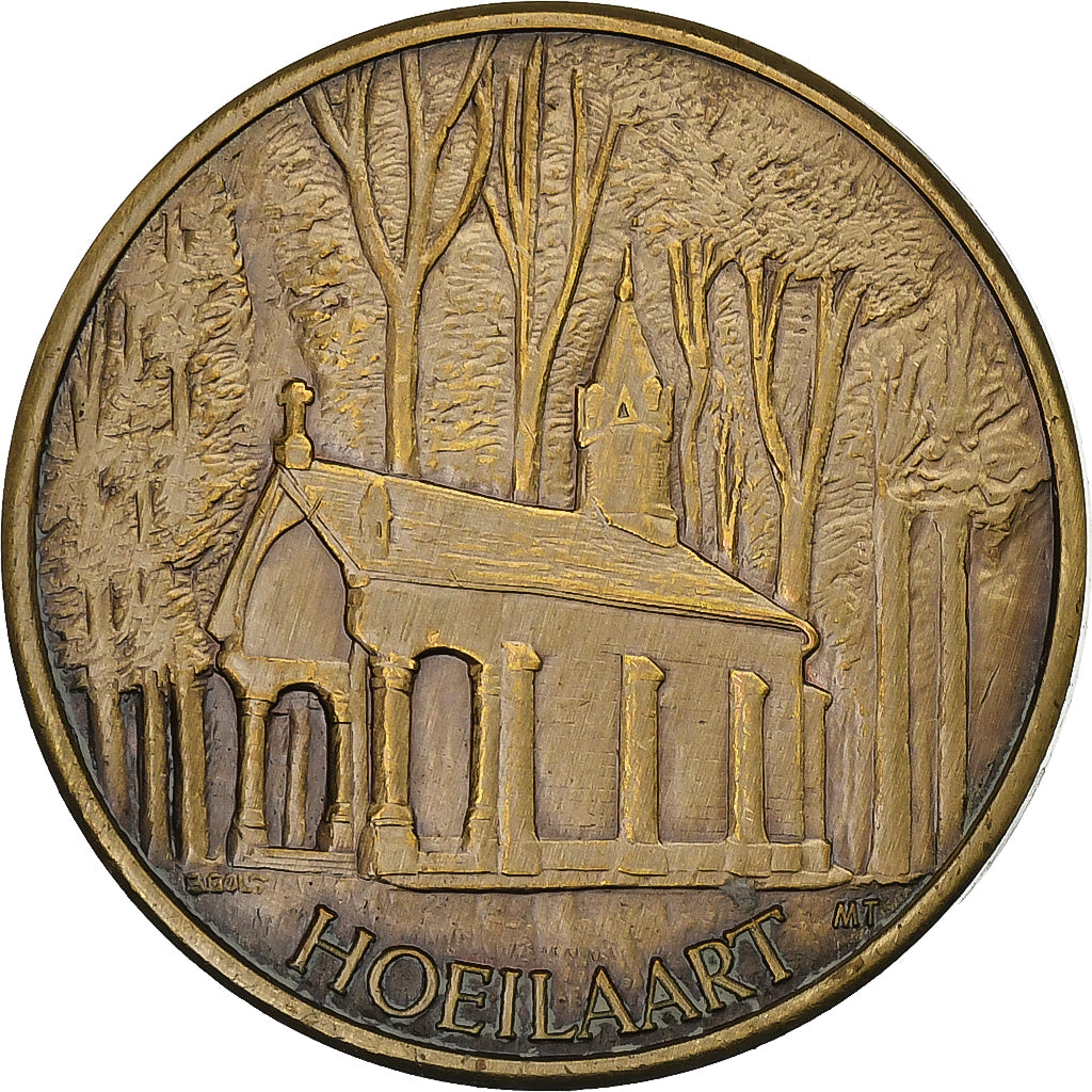 Belgio, ficha, 100 Ranken - Hoeilaart, 1982, Bronzo, SPL-