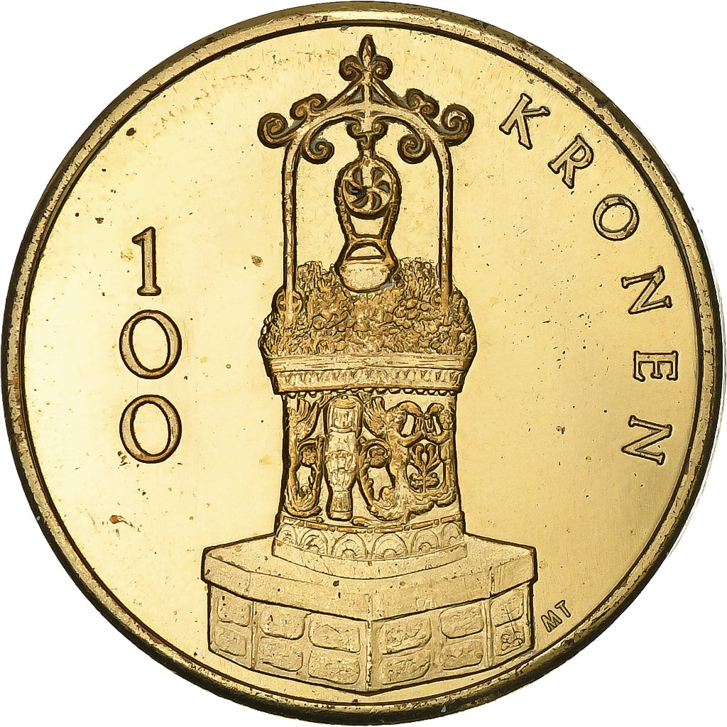 België, Token, 100 Kronen - Dworp, 1982, Koper, PR