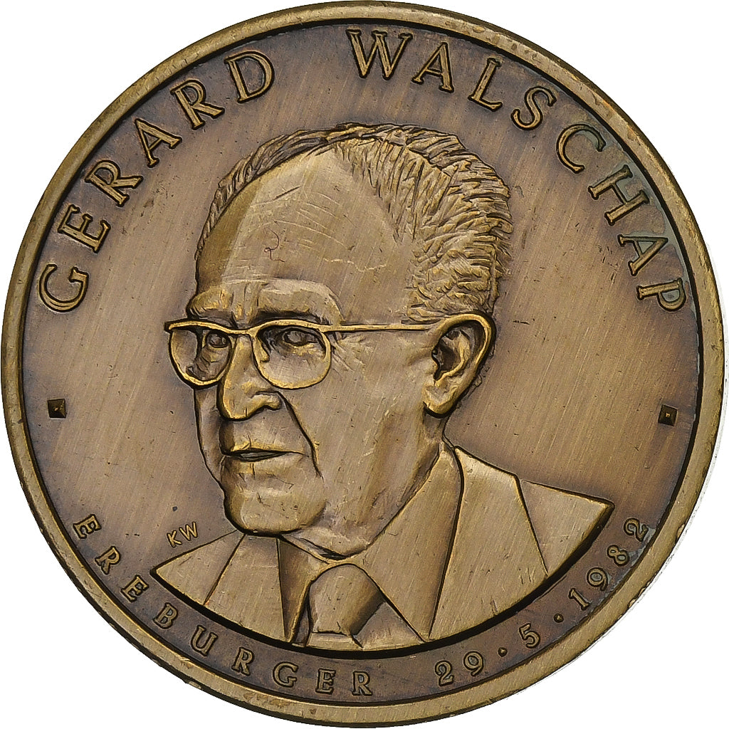 Bélgica, medalha, 100 Londerzeel, 1982, Bronze, MS(63)