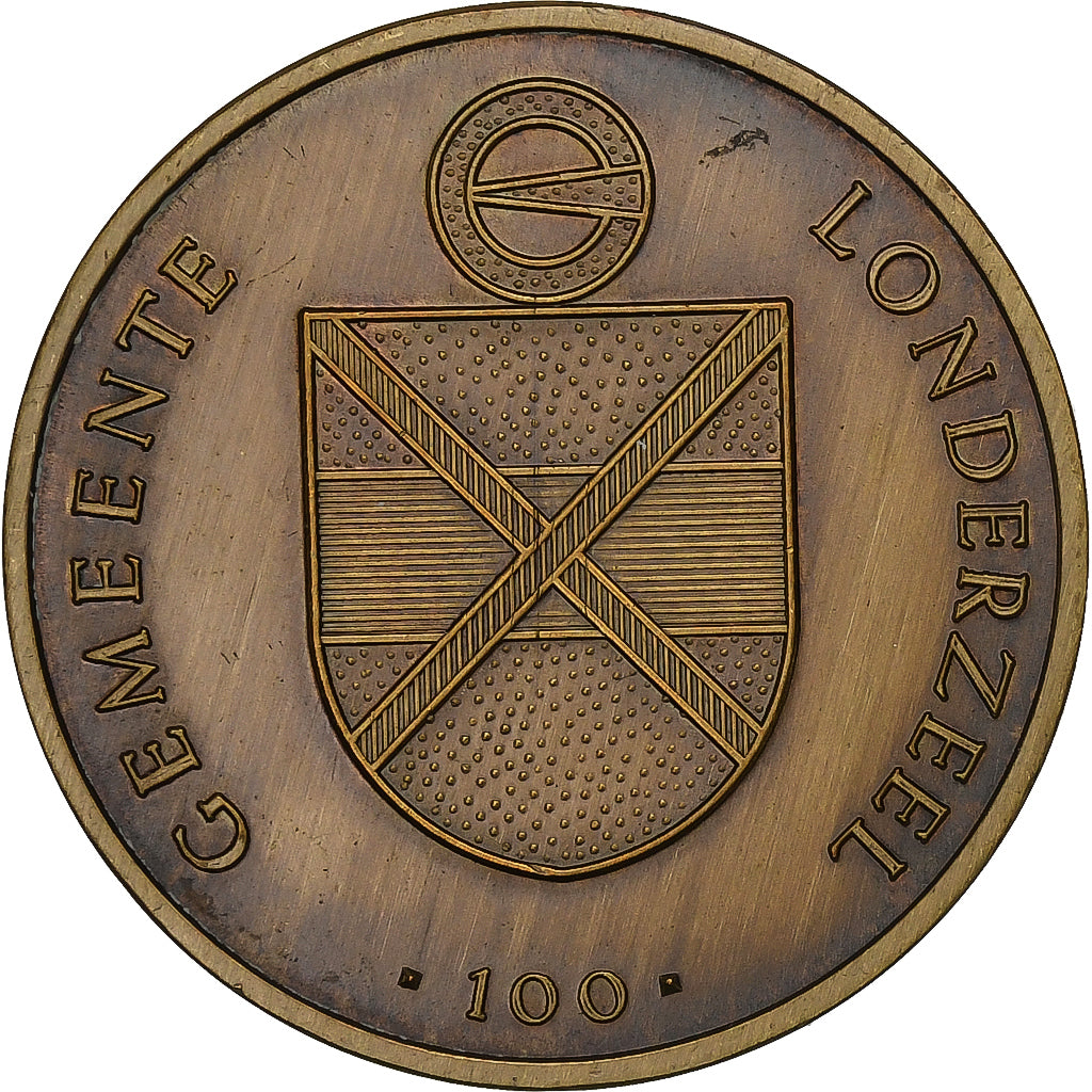 Bélgica, medalha, 100 Londerzeel, 1982, Bronze, MS(63)