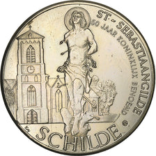 Belgium, Token, 100 Sebastiaantjes - Schilde, 1982, Nickel-brass, AU(55-58)