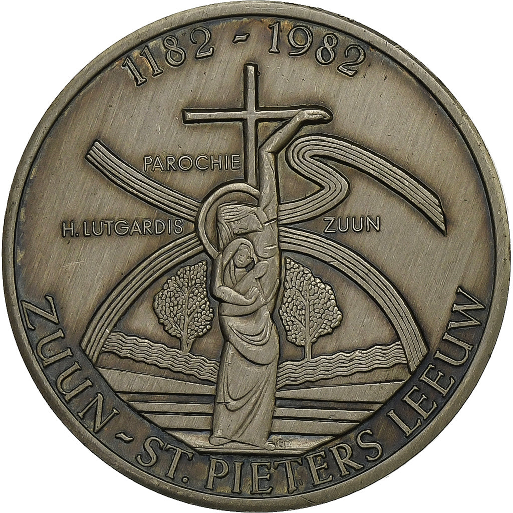 Belgien, betaalpenning, 100 Zuuntjes, 1982, Nickel-brass, VZ