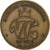Bélgica, Token, 100 VTK's, 1982, Bronze, AU(55-58)