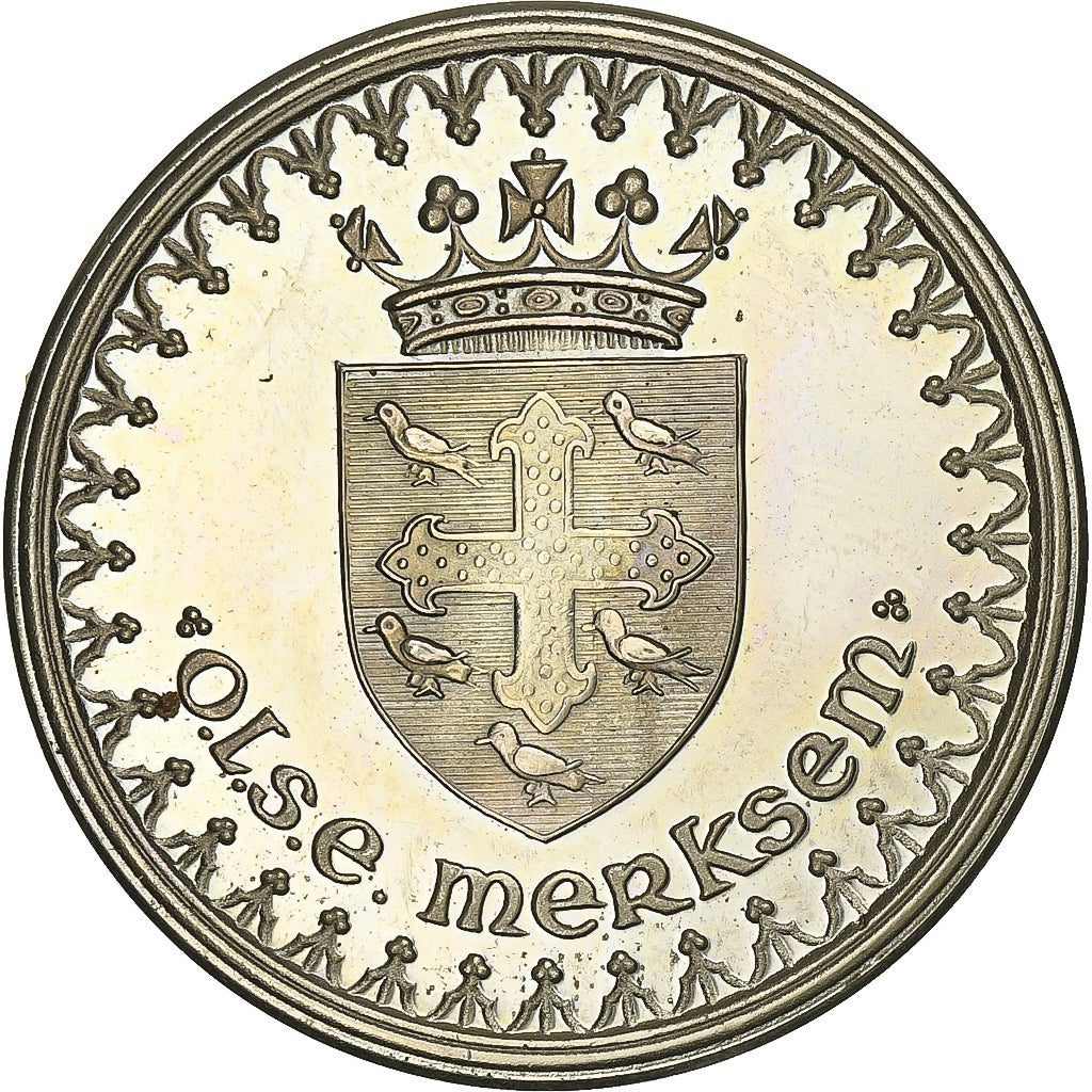 Belgique, Jeton, 100 Eduardjes, 1982, Nickel-Cuivre, SUP