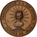 França, medalha, Segundo Império Francês, 1866, Cobre, AU(55-58)