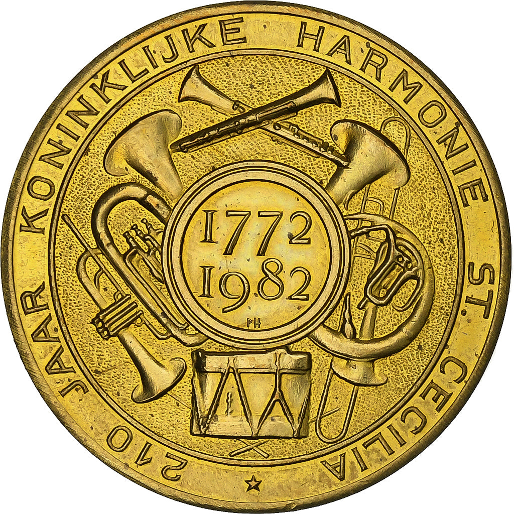 Belgique, Jeton, 50 serafienen Saint Amand sur l'Escaut, 1981, Bronze, SUP