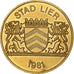 Belgio, ficha, 50 Liere - Lier, 1981, Bronzo, SPL-