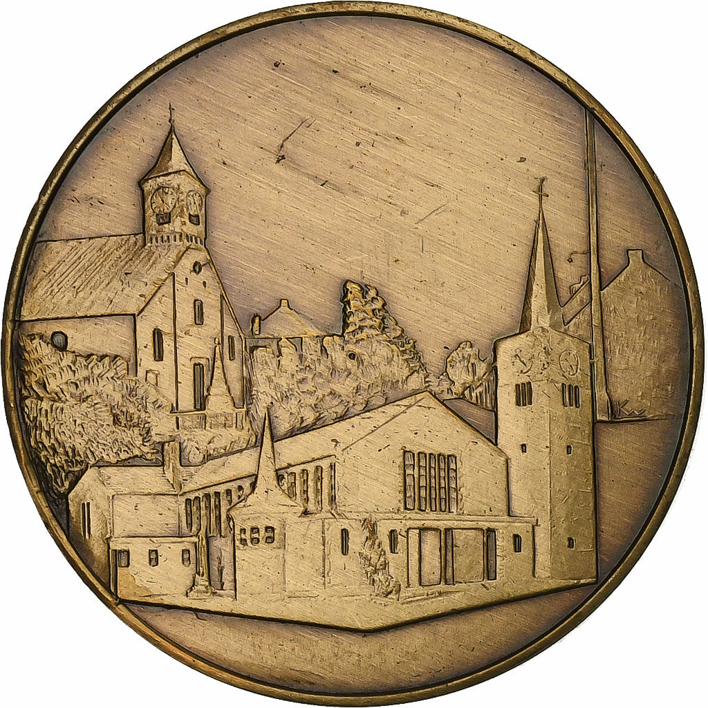 Bélgica, Token, 100 Hofstadenaar, 1981, Bronze, AU(55-58)