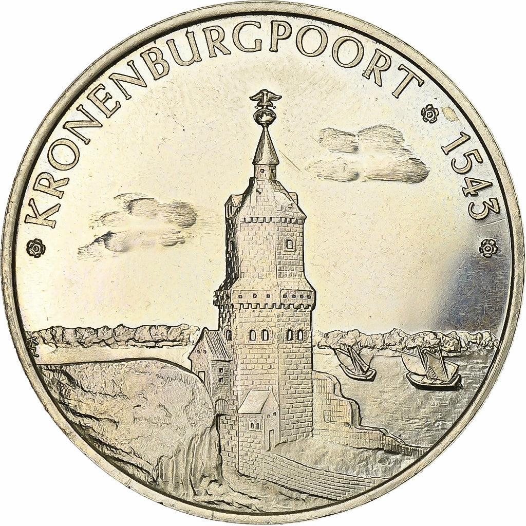 België, Token, 100 Stoeten, 1982, Nickel-brass, PR
