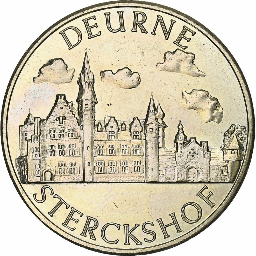 België, Token, 100 Bijlen - Deurne, 1981, Nickel-brass, PR