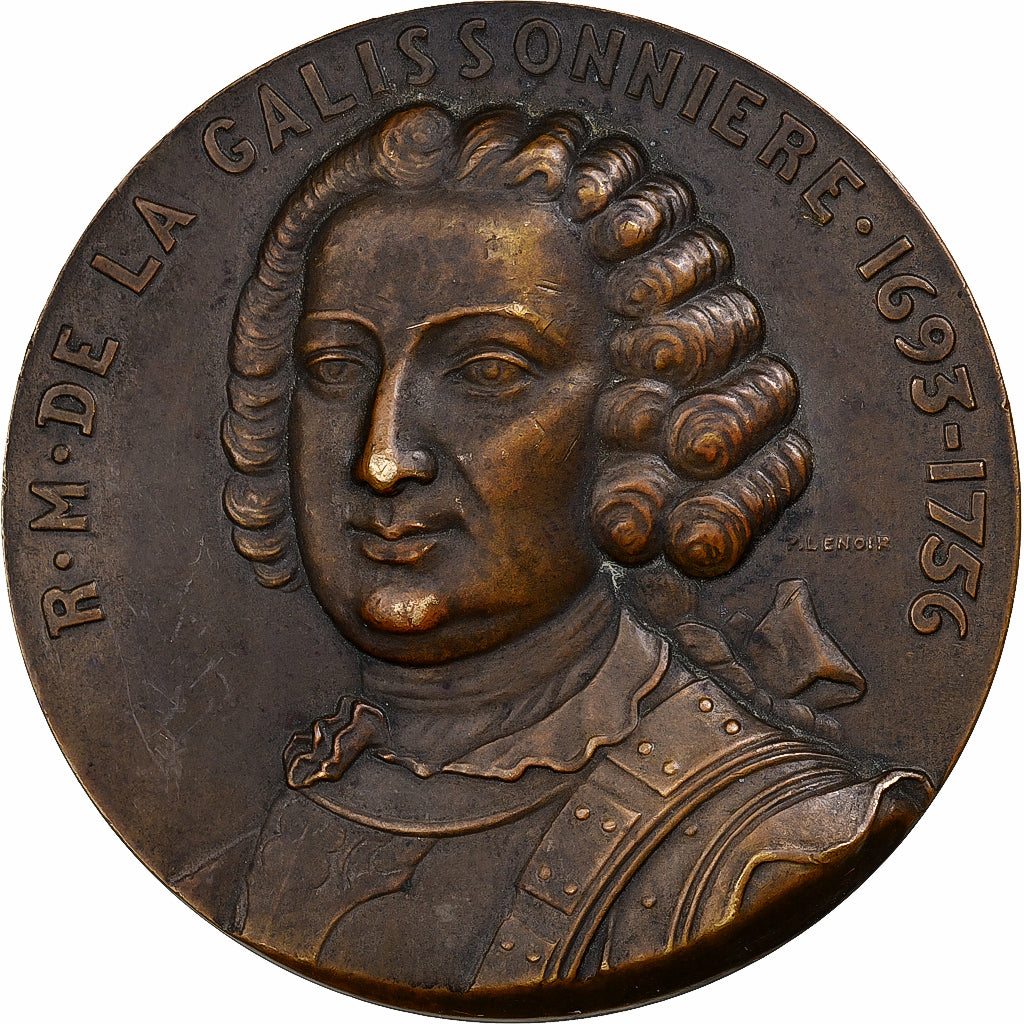 Frankreich, Medaille, La Gallissonnière, Bronze, Lenoir, SS+